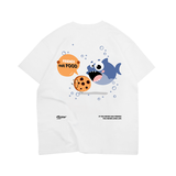 DKMV Tee Friends not Food-White