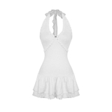 DKMV Catlyn Dress - Xám trắng