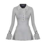 DKMV Jina Dress - Xám đậm