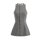 DKMV Wren Dress - Xám chì