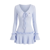 DKMV Rae Dress - Xanh