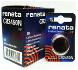 Pin LITHIUM  CR2450N, 3V, maker: Renata.