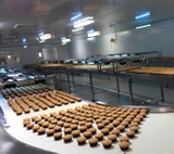 Băng tải PVC đường cong 90 độ