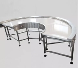 Băng tải PVC đường cong 90 độ