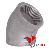 Stainless Steel 45° Elbow Threaded End