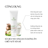 Sữa rửa mặt sáng da và dưỡng ẩm Truesky Glutathione Cleanser chiết xuất sữa dê 50g