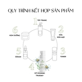 Xịt khoáng hoa nhung tuyết Truesky Brightening Mist giúp dưỡng ẩm và trắng da 50ml