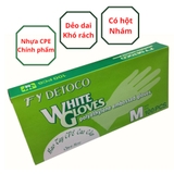 Hộp 100 găng tay CPE Detoco size L