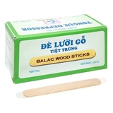 Que đè lưỡi Balac Wood Sticks - Loại lớn