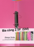 Bìa còng nhẫn 2.5cm nhựa A4