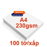 Giấy Ford A4 230gsm (100 tờ/xấp)