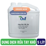 [HCM]Dung dịch rửa tay khô On1 5 lít