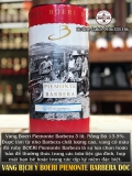 Vang Bịch Ý BOERI Piemonte Barbera