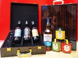 Set quà Tết 2025 - Hộp rượu vang & whiskey đẳng cấp