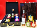 Set quà Tết 2025 - Hộp rượu vang & whiskey đẳng cấp