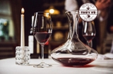 Bình thở rượu vang Pha lê Decanter Bohemia