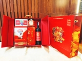 Set quà Tết 2025 - Hộp rượu vang & whiskey đẳng cấp