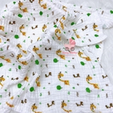 Khăn xô tắm nhăn 4 lớp