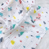 Khăn xô tắm nhăn 4 lớp