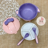 Set bát ăn dặm kèm thìa Babycare