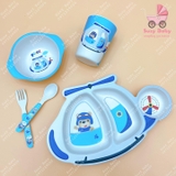 Set bát ăn dặm nhựa sợi tre