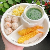 Khay tròn ăn dặm BBQ