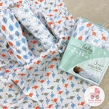 Set 3 khăn tắm xô Swaddle