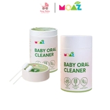 Que Gạc Rơ Lưỡi Khô Cho Bé MOAZ ECO Chất Liệu Cotton & Polyester Cao Cấp (Hộp 30c)