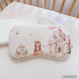 Gối cao su non cotton waffle, Monona cao cấp cho bé MNN149