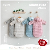 Nhộng phao Hrnee có mũ cho bé