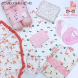 Set đồ màu hồng