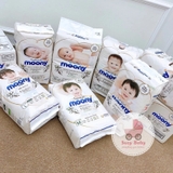 Tã bỉm MOONY NATURAL Nội Địa Nhật dán NB63/S58/M46/L36/XL32