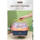 TOBÉ- ÚP BÌNH SỮA BINKY PLUS 2 MÀU MỚI NHẤT CÓ NẮP ĐẬY