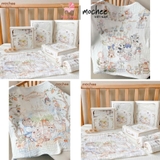 Khăn tắm 6 lớp hoạ tiết Mochee Velva Cổ tích