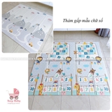 Thảm xốp gập gọn - Mẫu sư tử