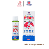 Dầu massage MYXEN hương cám gạo an toàn cho bé ̉60ml