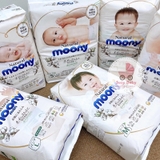 Tã bỉm MOONY NATURAL Nội Địa Nhật dán NB63/S58/M46/L36/XL32