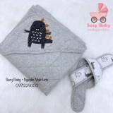 Chăn ủ Momcare trần bông có đai