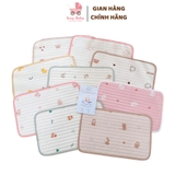 Gối lót đầu mỏng Monona in họa tiết cho bé sơ sinh, chất liệu thấm hút hút mồ hôi, thoáng khí MNN118