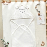 Ủ choàng thêu vải Cotton Jacquard Mochee