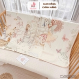 CHĂN COTTON WAFFLE, LƯỚI BAMBOO MONONA MÙA HÈ CHO BÉ IN HỌA TIẾT MNN152