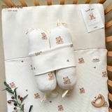 Chặn bông Cotton Jacquard, cotton Waffle Mochee