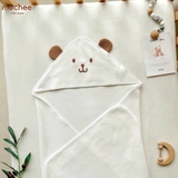Ủ choàng thêu vải Cotton Jacquard Mochee