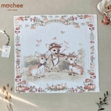 Khăn tắm 6 lớp hoạ tiết Mochee Velva Cổ tích