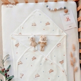 Ủ choàng Cotton Jacquard, Cotton Waffle Mochee