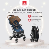 Xe đẩy gấp gọn GB Qbit + All-City Colors Fashion Edition