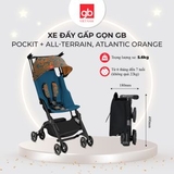 Xe đẩy gấp gọn GB Pockit + All-Terrain