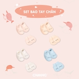 Set bao tay chân sơ sinh Chaang sea