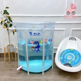 BỂ BƠI TẮM THÀNH CAO GẤP GỌN DOLPHIN - UMOO