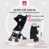 Xe đẩy gấp gọn GB Pockit + All-Terrain
